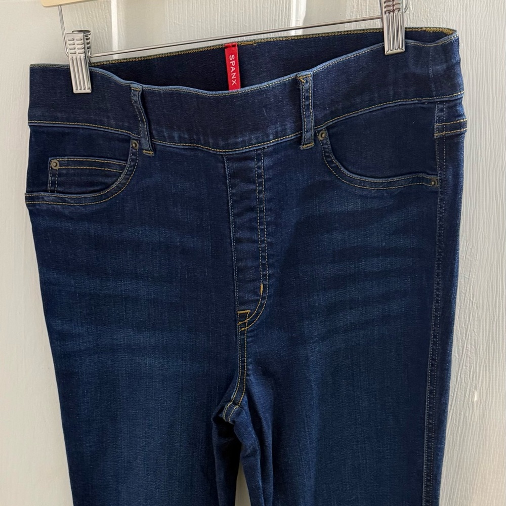 SPANX Women's Skinny Jeans in Deep Blue